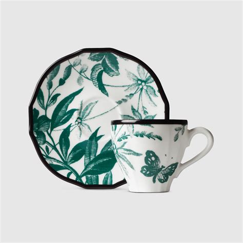 gucci coffee cup|gucci herbarium coffee cup.